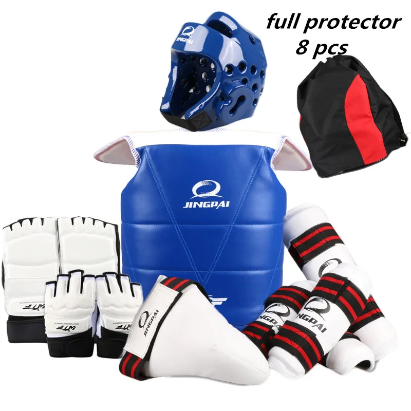 8 шт. защитные нарукавники для тхэквондо детей и взрослых|taekwondo protector|crotch