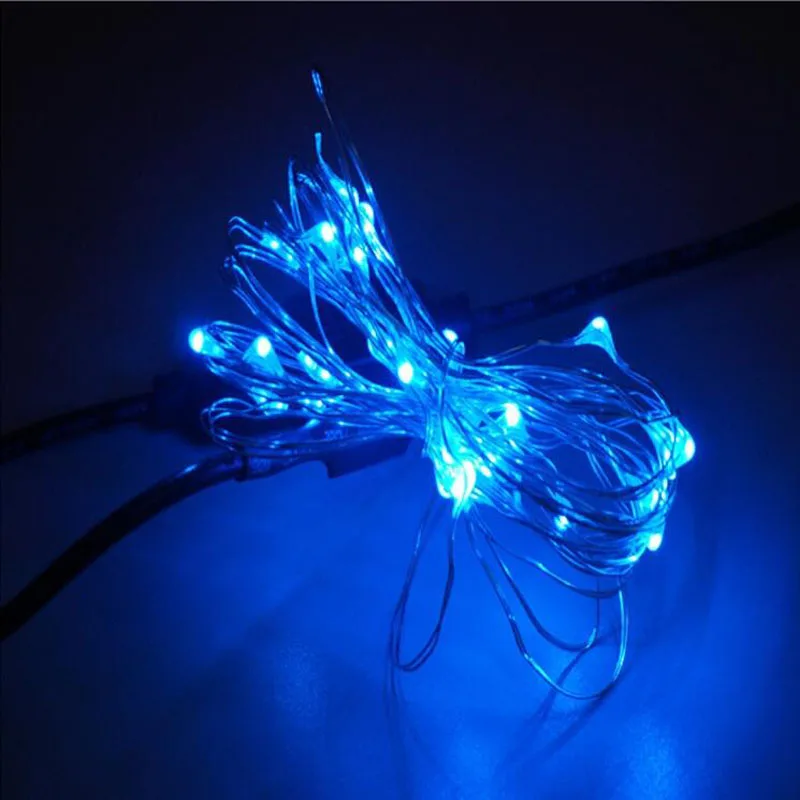 USB зарядное устройство DC 5V 5M 10M 20M светодиодная лента с питанием от света RGB медная