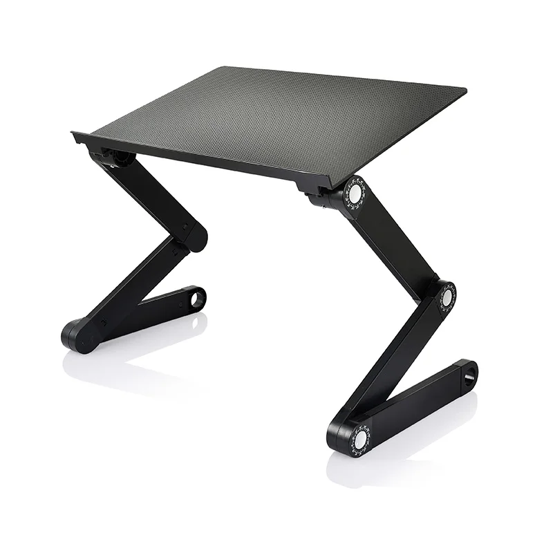 360 Degree Adjustable Laptop Table Portable Foldable Desk On Bed Stand Tray without Cooling Fan For Student | Мебель