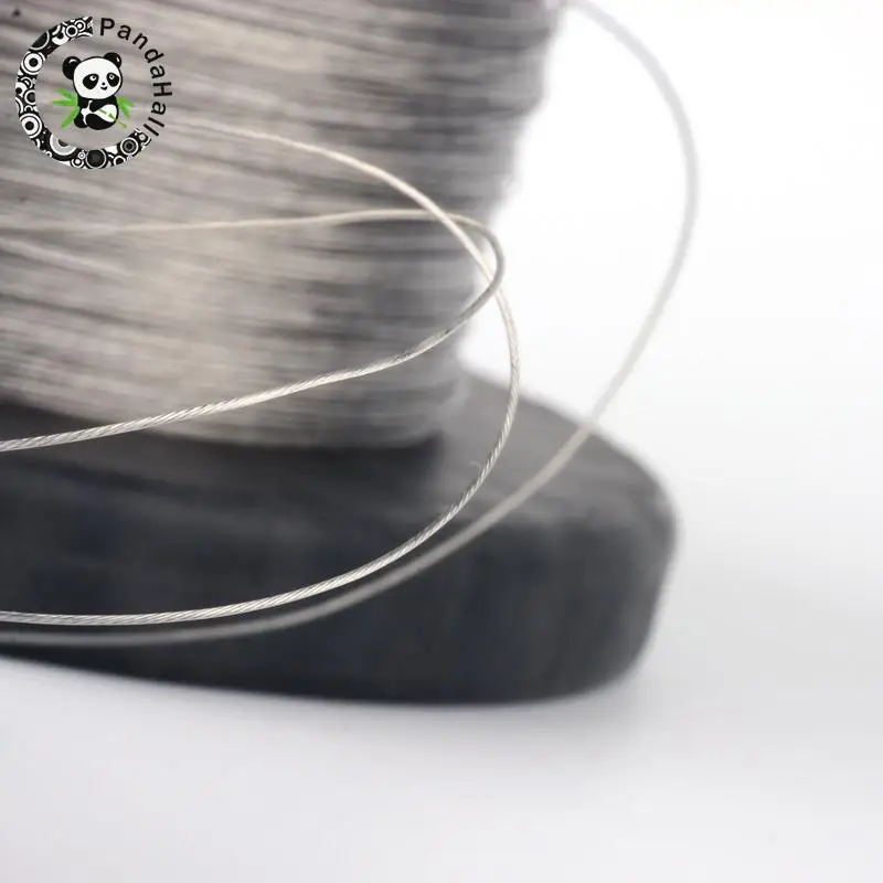 0 3 мм серебро 201 стальной хвост тигра проволока для изготовления украшений DIY