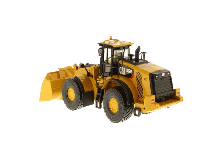 Изысканный DM 1:50 CAT 982M колесный погрузчик с рок ведро инженерное оборудование