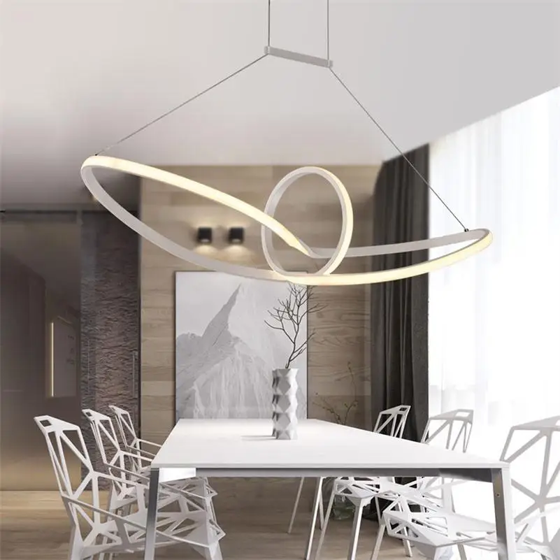 Алюминиевые подвесные светильники ресторан кафе Hanglamp минималистский Droplight