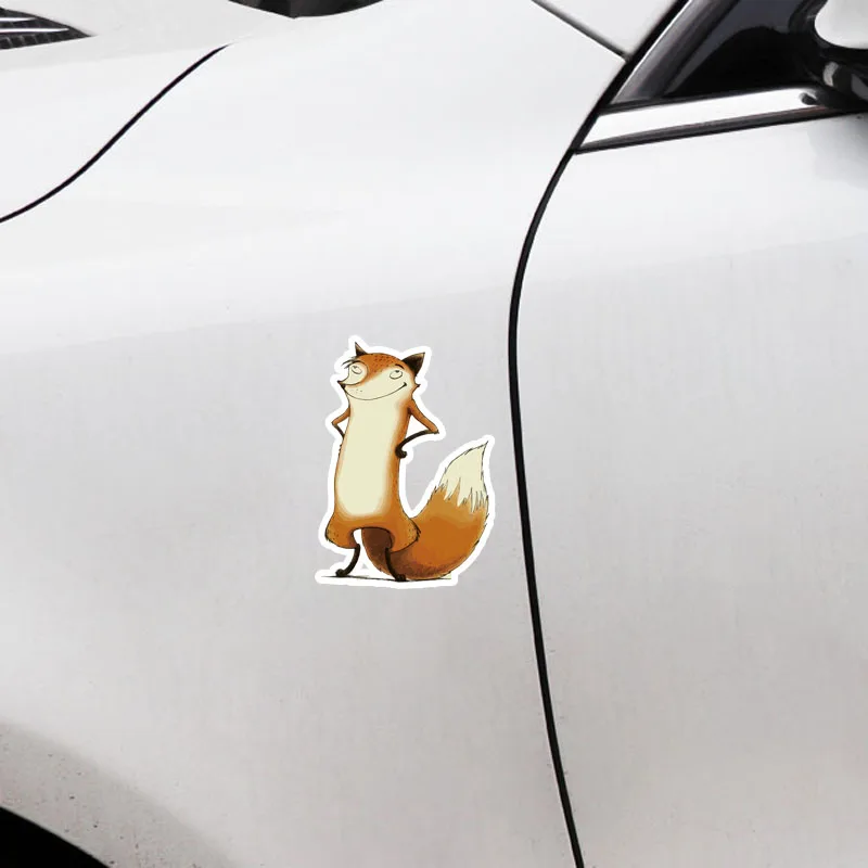 YJZT 10CM*14.5CM Proud Animal Car-styling PVC Decal Car Sticker Graphical Decoration 5-0919 | Автомобили и мотоциклы