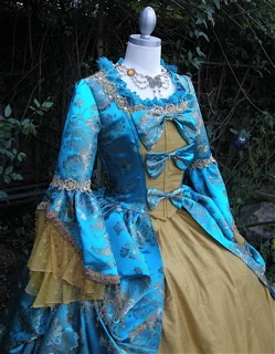 Marie платье Антуанетты период длинный поезд костюм портные на заказ как вы замеры