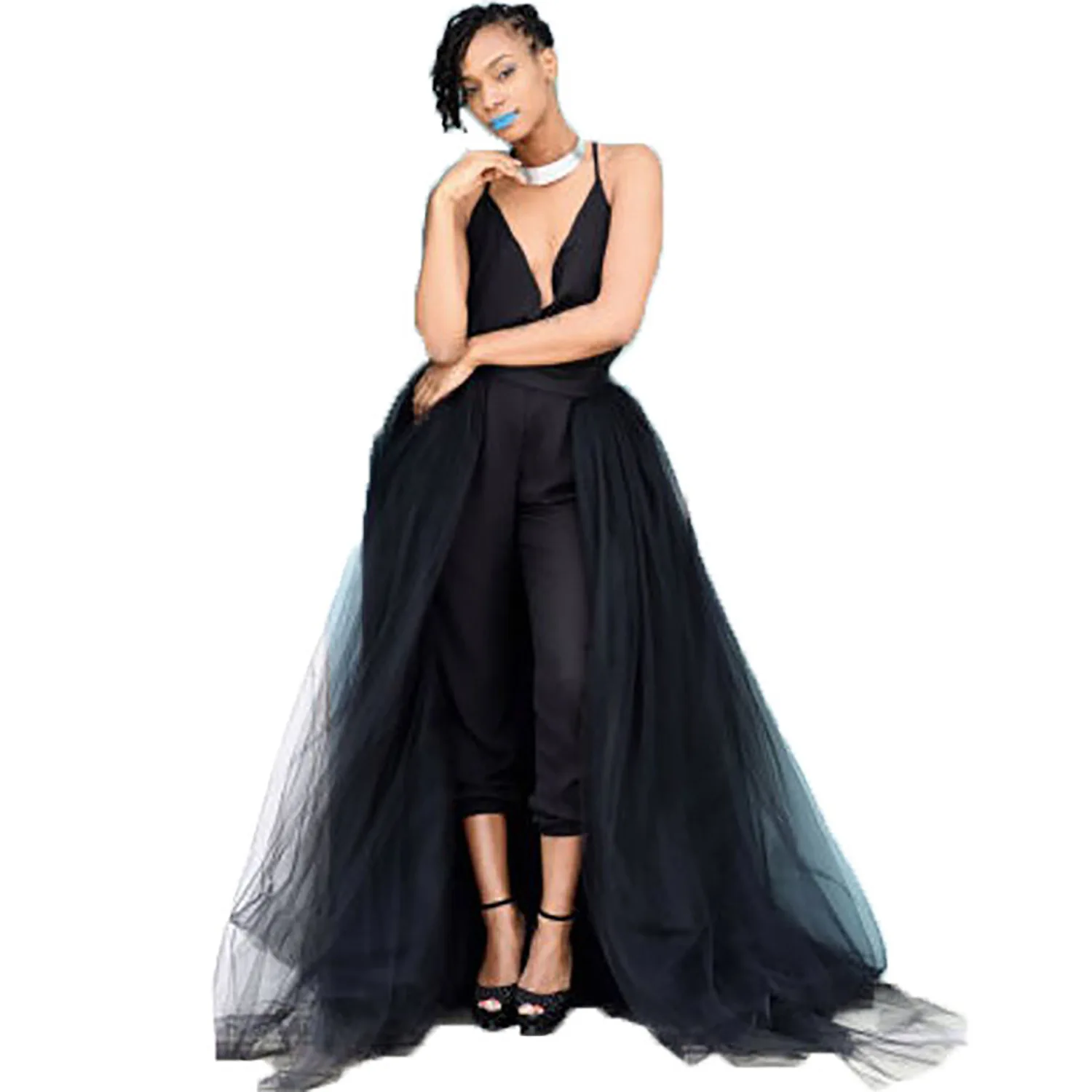 Женские сетчатые юбки длиной до пола 4 слоя длина 100 см Свадебные Свадебная пачка