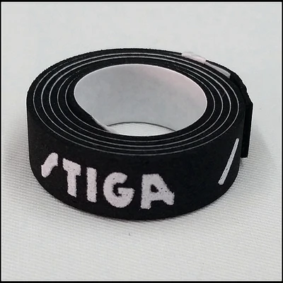 Профессиональная лента Stiga для настольного тенниса, 2 шт., ракетка для пинг-понга, боковая лента, защита черного/Красного края, защита стола, подарки - Цвет: Black 2pieces