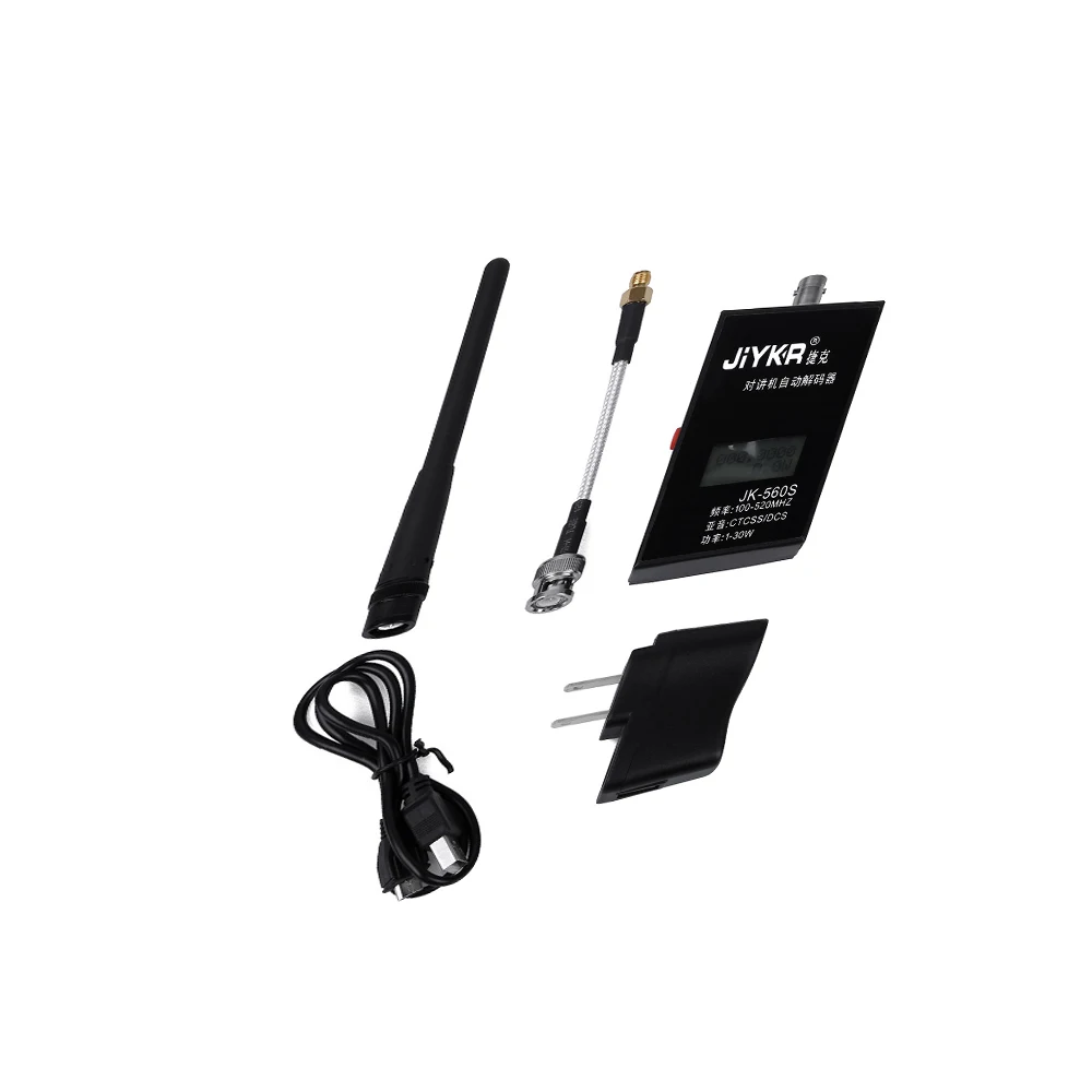 Частотный счетчик JK560S для рации Baofeng декодер 1 30 Вт 100 520 МГц CTCSS/DCS SMA Female антенна