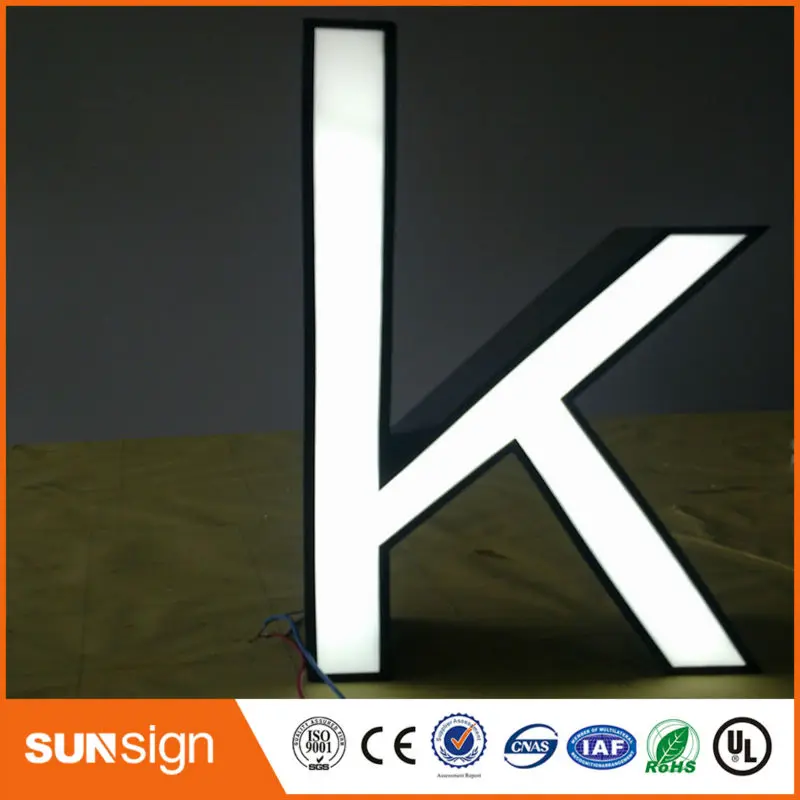 Sign manufacturer wholesale LED channel letter sign light up