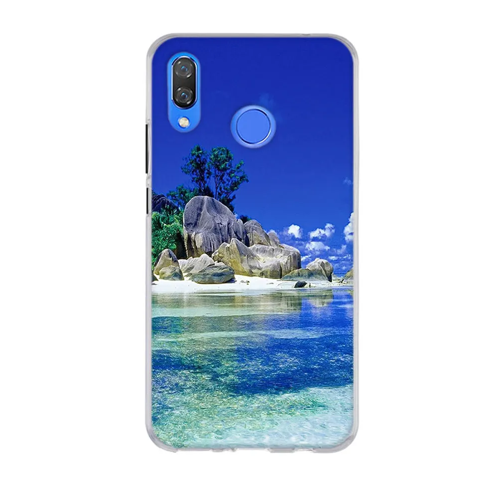 Чехол для Huawei Nova 3 мягкий силиконовый чехол задней панели телефона Nova3 чехлы из
