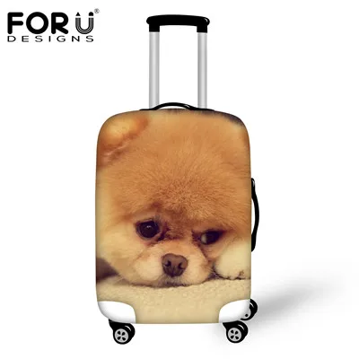 H831 FORUDESIGNS/3D собака Кот Водонепроницаемый чехол для дорожного чемодана чемодан на колесиках для 18, 20, 22, 24, 26 28 30 дюймов чемодан на колёсиках - Цвет: H831