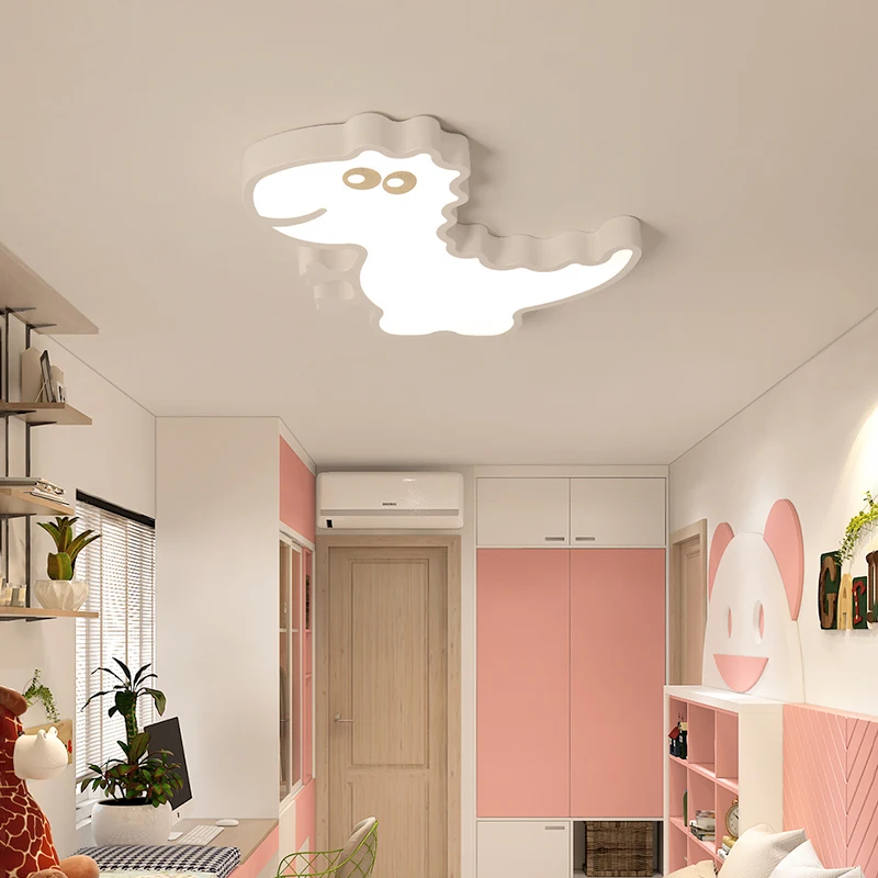 Потолочные светильники для детской спальни мультяшный Динозавр мальчиков и