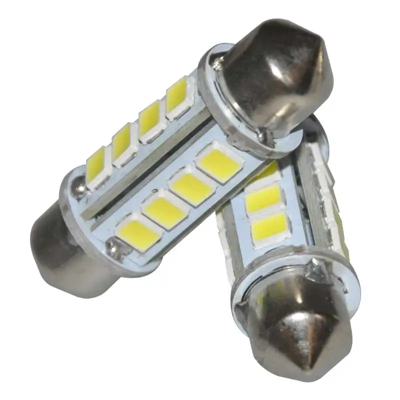2x автомобильный гирлянда 44 мм 42 39 36 32 SMD светодиодный светильник лампы авто