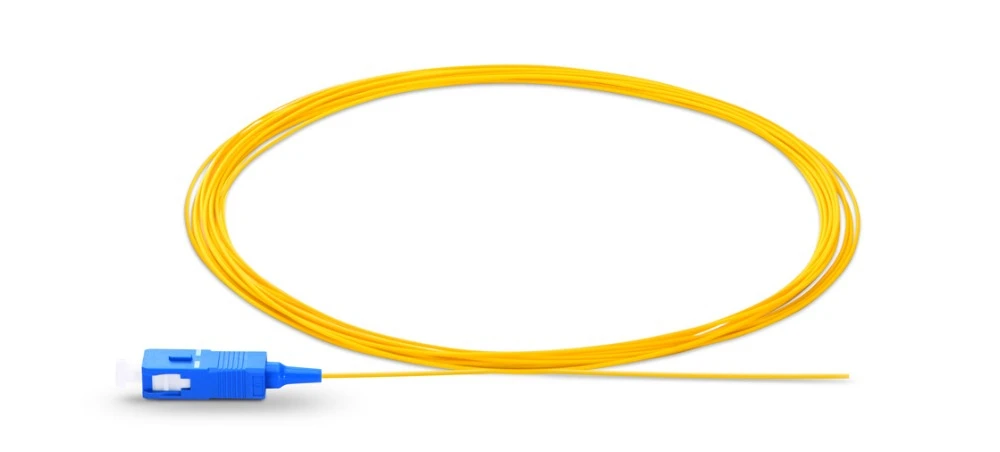 QIALAN 30 м SC UPC волоконно-оптический Pigtail Simplex 0 9 мм куртка ПВХ Ftth в