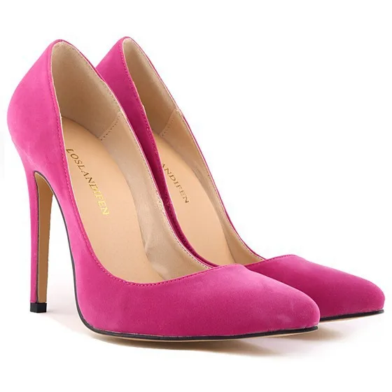 Бесплатная доставка сексуальные женские туфли искусственного бархата на