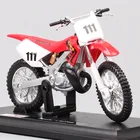 Модели мотоциклов Maisto для Honda CR250R CR, мотоциклетные модели в масштабе No.111, Diecast и игрушечные транспортные средства, мотокроссовые реплики, подарок 118
