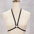 Бандаж, укороченный топ, клетка, бюстгальтер, эластичный бюстгальтер, цветные фотографии, сексуальное платье, фетиш, нижнее белье в готическом стиле