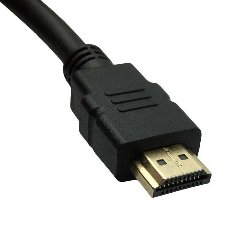 HDMI Золотой папа к VGA HD-15 15Pin конвертер адаптер кабель 6 футов 1 8 м 1080P | Электроника