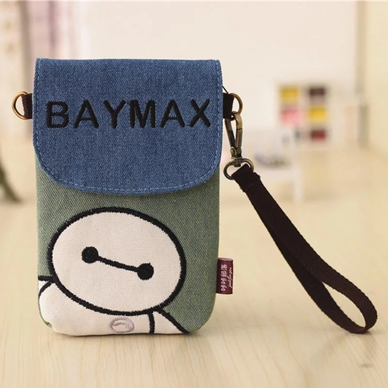 Универсальная сумка через плечо для мобильного телефона Универсальный холст