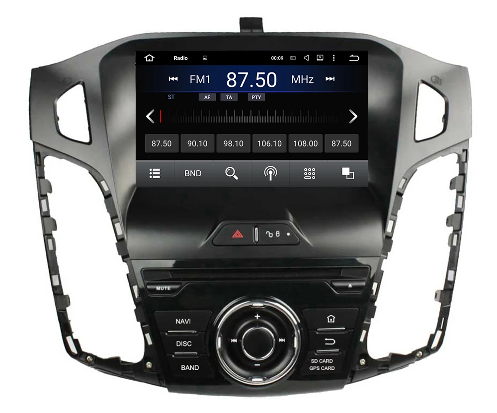 Android 9,0 четырехъядерный 16 ГБ Автомобильный dvd-плеер для Ford Focus 3 Focus 2012 2013 с Canbus gps навигацией Bluetooth Радио 3g 4G