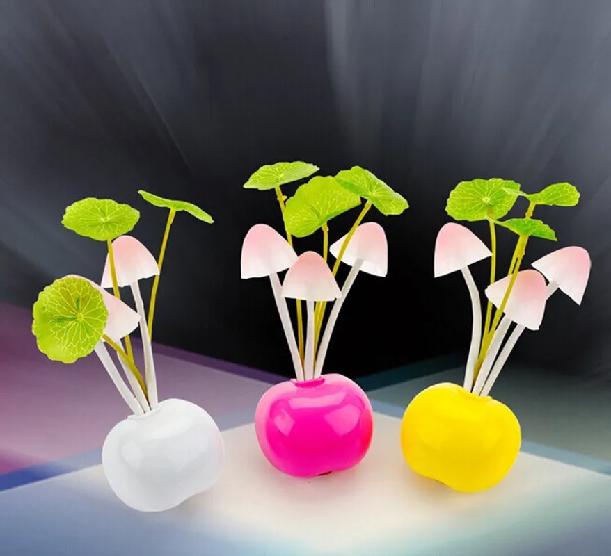 Креативный Гриб Мечта спальня свет украшение дома уютная RGB Индукционная грибок