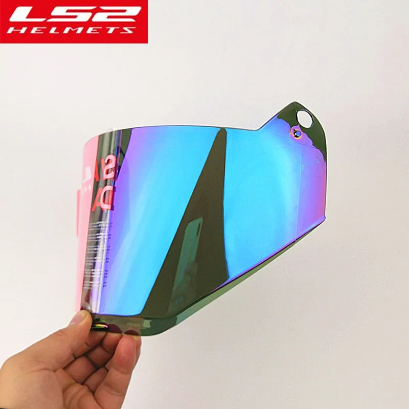 

LS2 MX436 Full face motocross helmet visor lens for LS2 MX436 motorcycle helmets Face shield rainbow smoke anti-scratch glasses