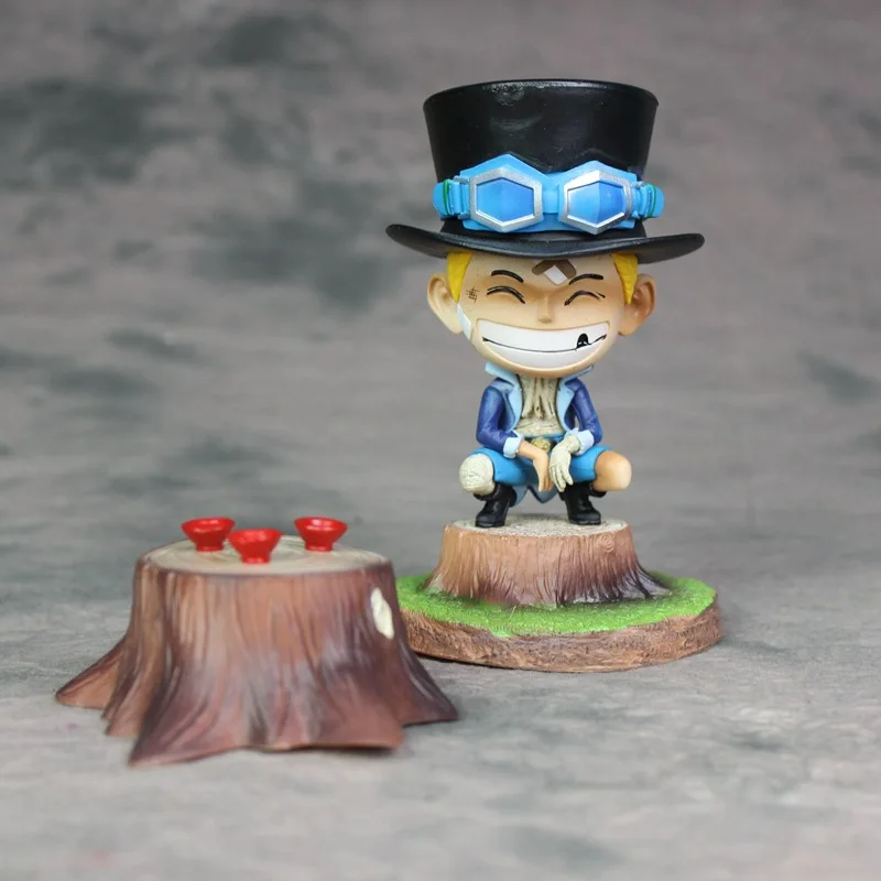Фигурки животных из ПВХ 16 см One Piece Ace Sabo экшн фигурки сабо мультяшная фигурка