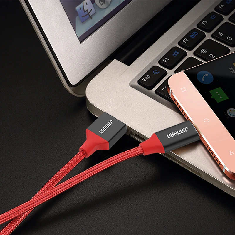 Кабель USB Type C 3 А быстрое зарядное устройство JianHan провод 2 0 зарядка с прочной