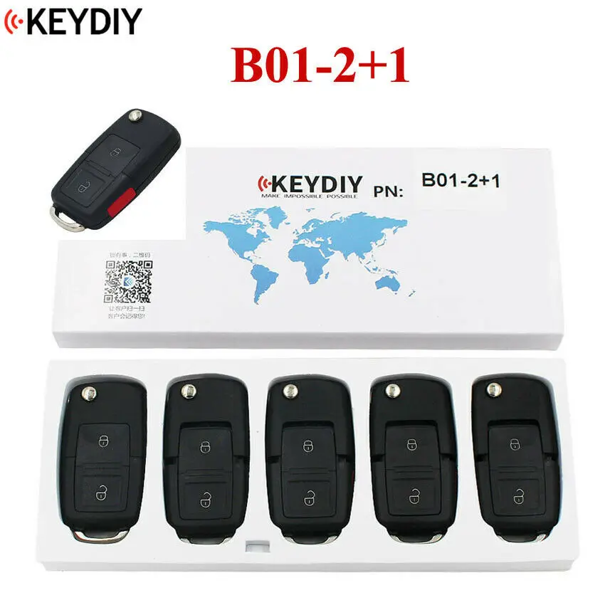 KEYECU 5 шт./лот KEYDIY универсальный пульт дистанционного управления B Series для KD900 + фото