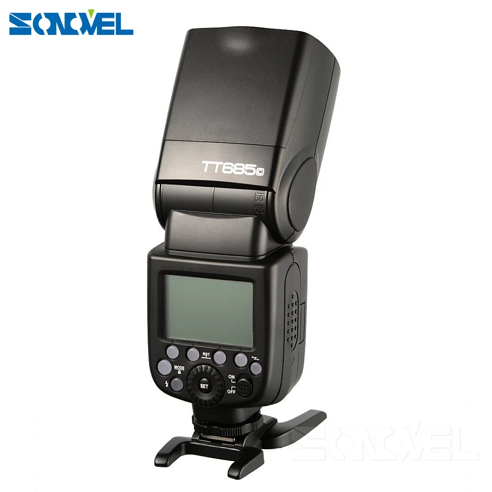 Godox TT685 Flash Speedlite 2 4G 1/8000s TTL GN60 + X1T trigger для CANON NIKON Sony Olympus Fujifilm|flash speedlite|godox tt685trigger for canon