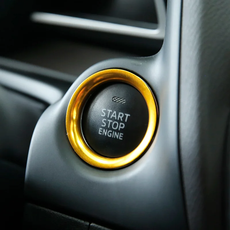 Кнопка запуска двигателя для Mazda 2th CX-5 CX5 CX 5 2017 2018 замена крышки кнопка остановки