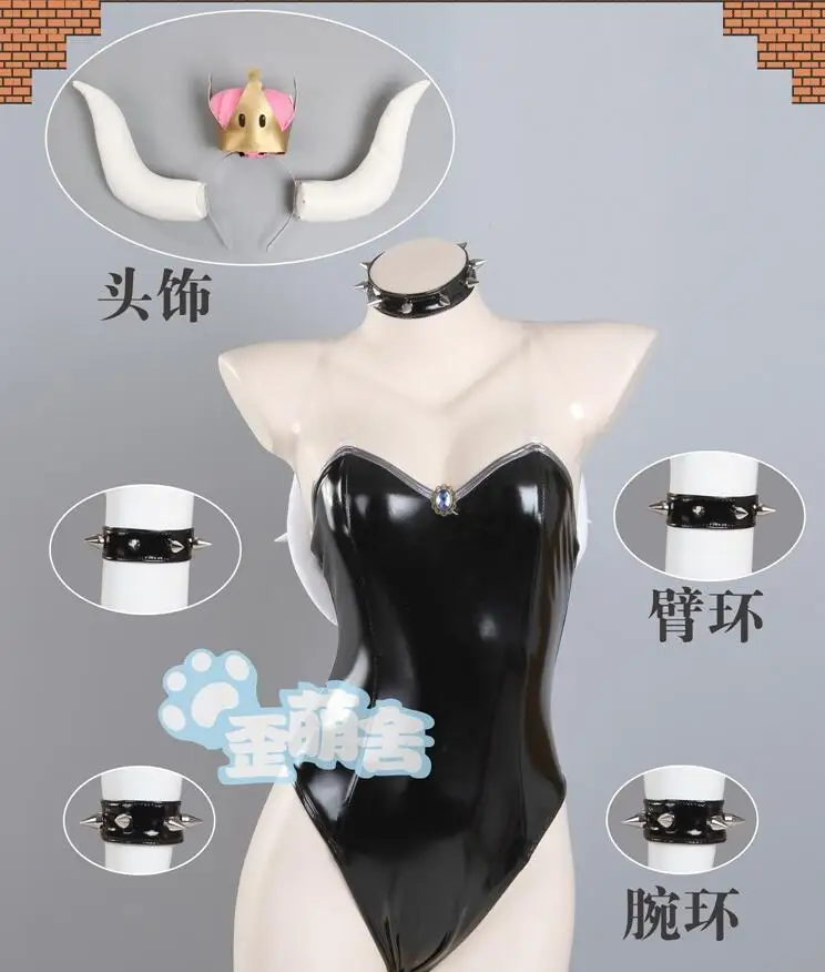 Горячие продажи Супер Марио Bowsette куппа Купа Hime карнавальный костюм принцессы