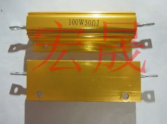 RX24 100W 1K 1R 2R 6R 8R 10R 4R 30R 100R 100 Вт мощный металлический корпус проволочный резистор