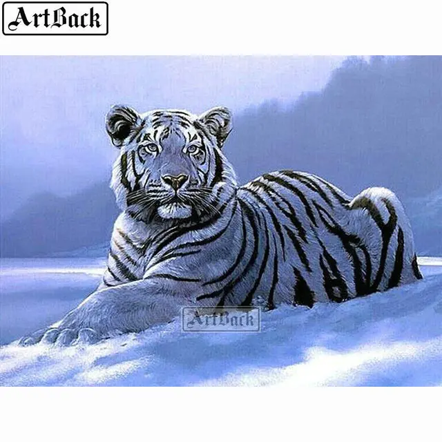 

Новый 5D алмазов картина тигр камни в форме ромба 3d Стикеры вышитые с рисунком животных; Домашняя декоративная Бриллиантовая мозаика картин...