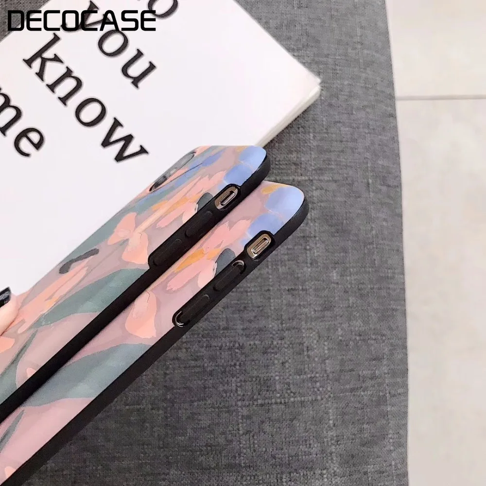 DECOCASE Роскошный розовый цветок набор для рисования Мягкие силиконовые женские