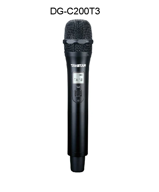 Новый микрофон Takstar DG-C200T3 с одной ручкой для конференц-связи 2 4G цифровой