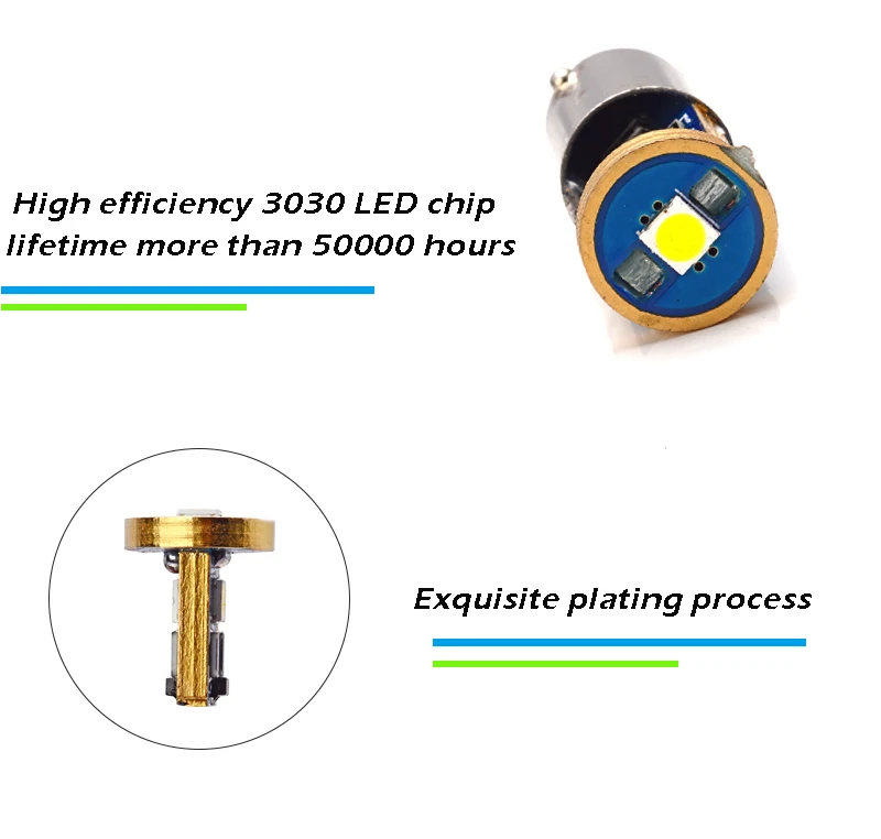 2 шт. новейший светодиодный Ba9s 3 SMD 3030 автомобильный светильник T4W автомобильный клиновой габаритный фонарь светодиодный фонарь для Чтения номерного знака