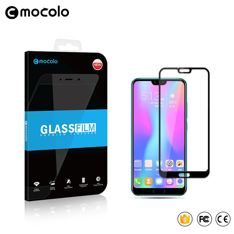 Mocolo олеофобное покрытие 2.5D 9 H полное закаленное защитное стекло плёнки на для huawei