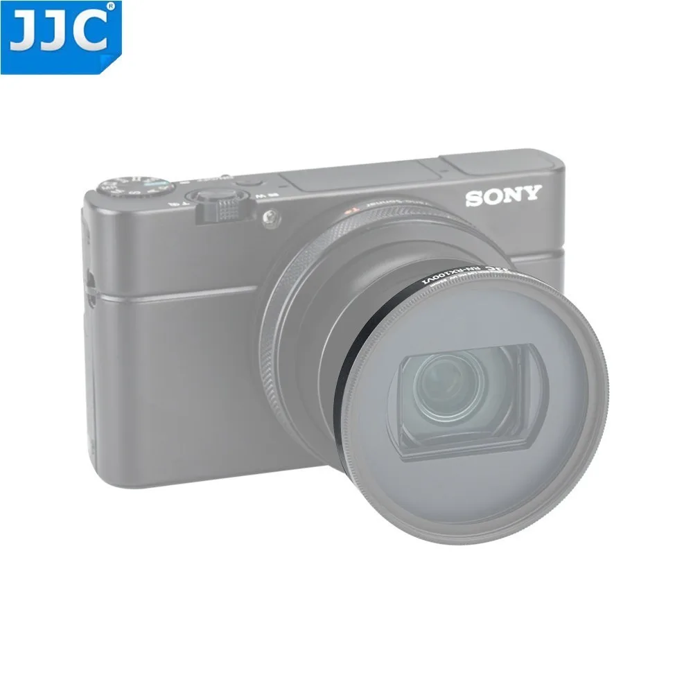 JJC RX100 M6 Крепление фильтра для объектива Sony ZV-1 VI VII с держателем крышки объектива 52 мм Комплект трубок с фильтрами MC UV CPL.