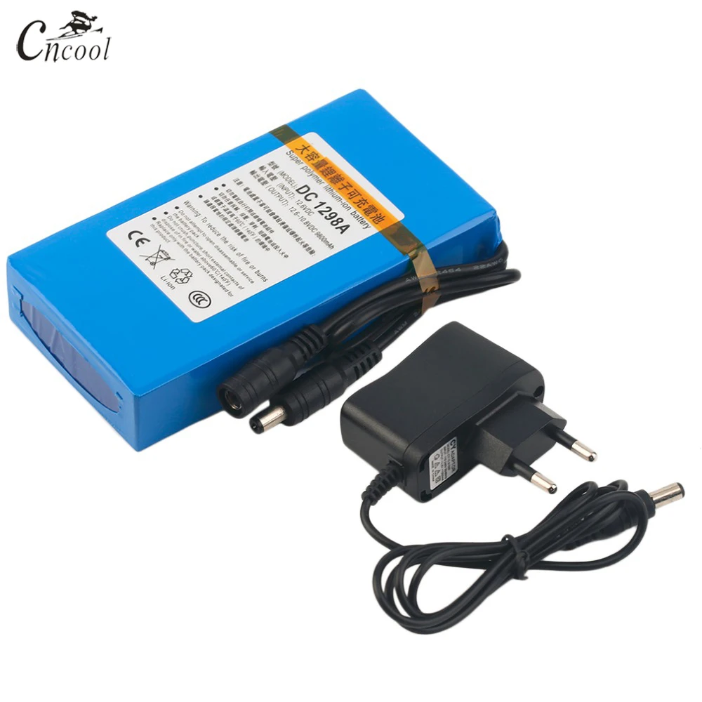 Cncool DC12980 12 В 9800 мАч батарея Высокое качество перезаряжаемый портативный