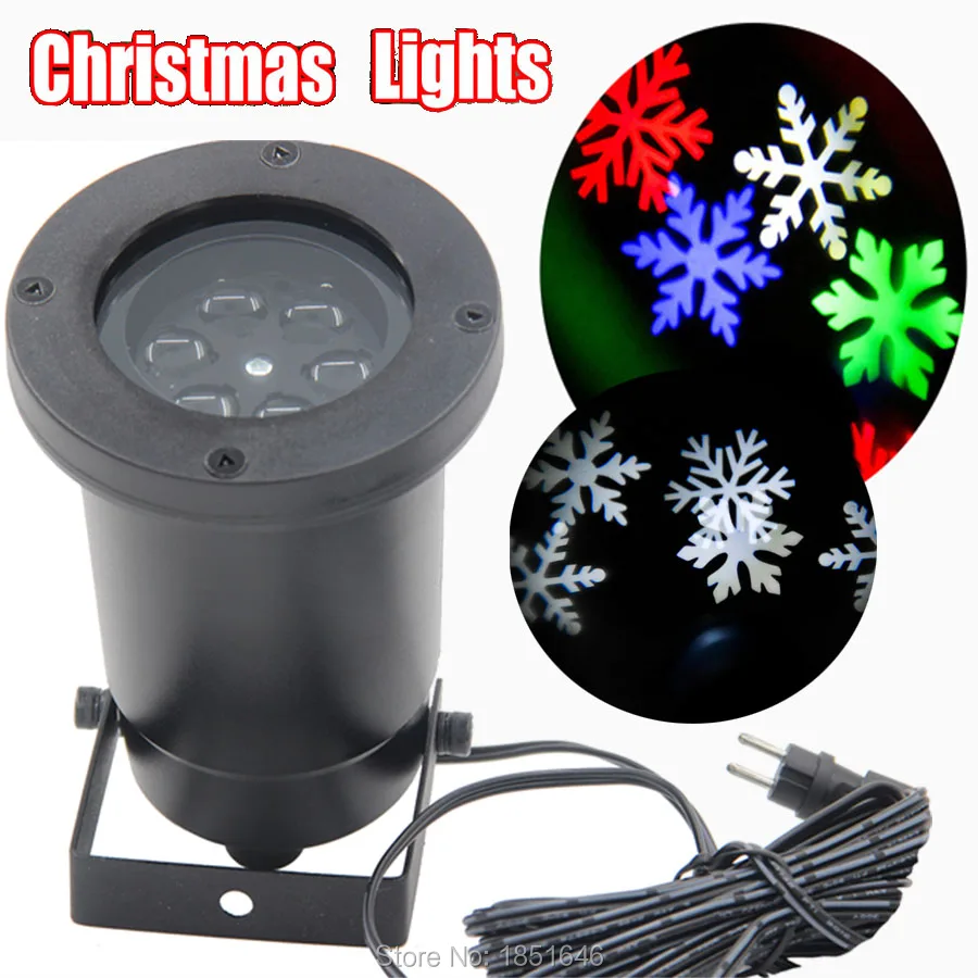Узор 6 Вт сад свет освещения водонепроницаемый открытый рождественские огни led