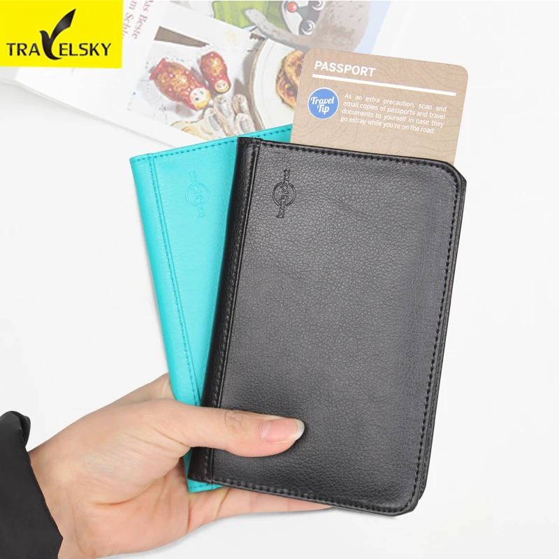Travelsky RFID Блокировка держатель кредитной карты искусственная кожа Для мужчин