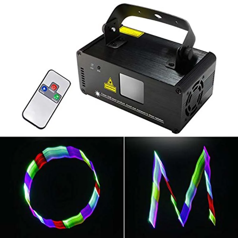 ИК пульт DMX 512 RGB Полноцветный лазерный сценический осветительный Сканер DJ