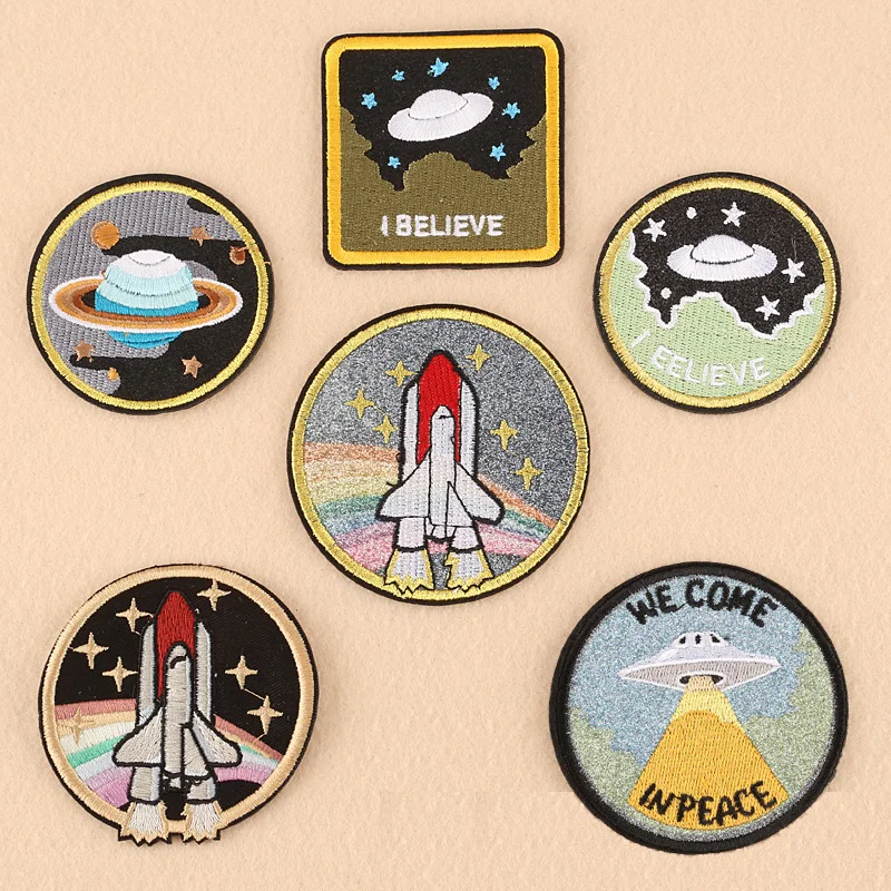 1 шт. патчи для одежды с вышивкой|patches for clothing iron|patches clothingfabric badges |