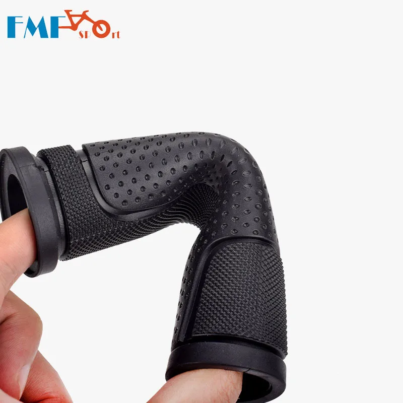 Bicycle grips rubber mtb road bike 22.2mm damping bicycle handlebar set chwyty rowerowe kisiklet part | Спорт и развлечения