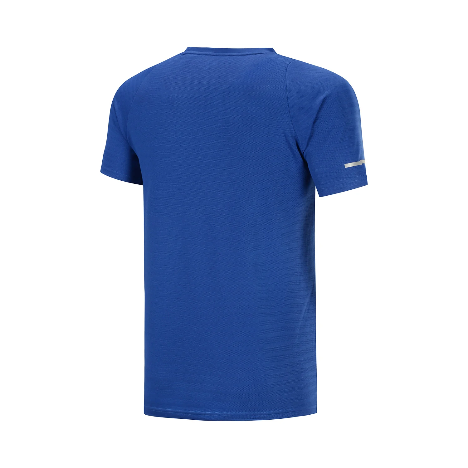 Li-Ning мужские спортивные футболки с коротким рукавом из полиэстера с дышащей подкладкой AHSP447 MTS3110