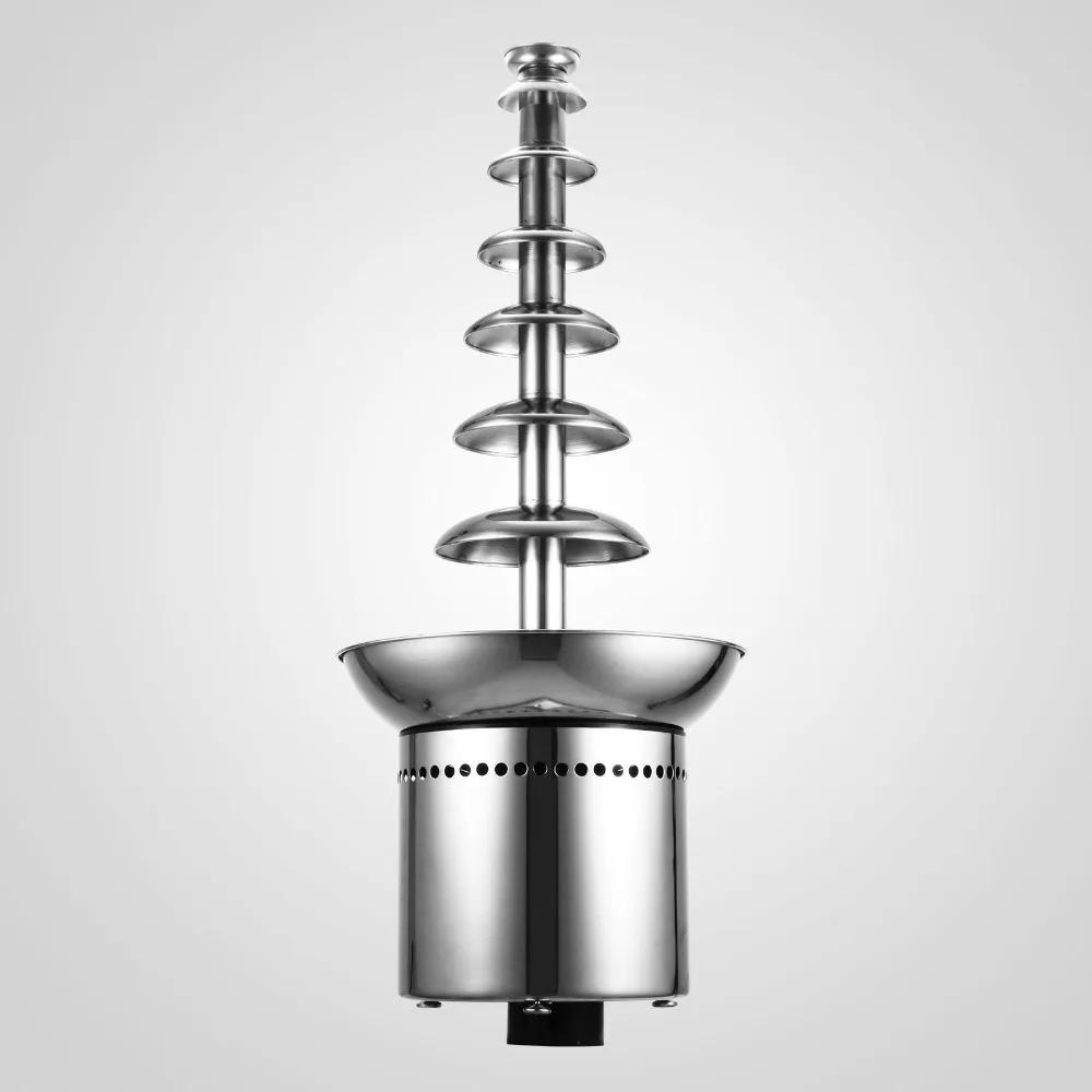 

Commercial Chocolate Fountain Machine 7 Tiers 100cm/39inch Stainless Steel