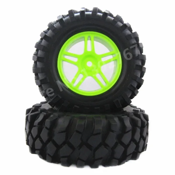 4 шт. резиновые губчатые покрышки для радиоуправляемых моделей колес масштаба 1/10