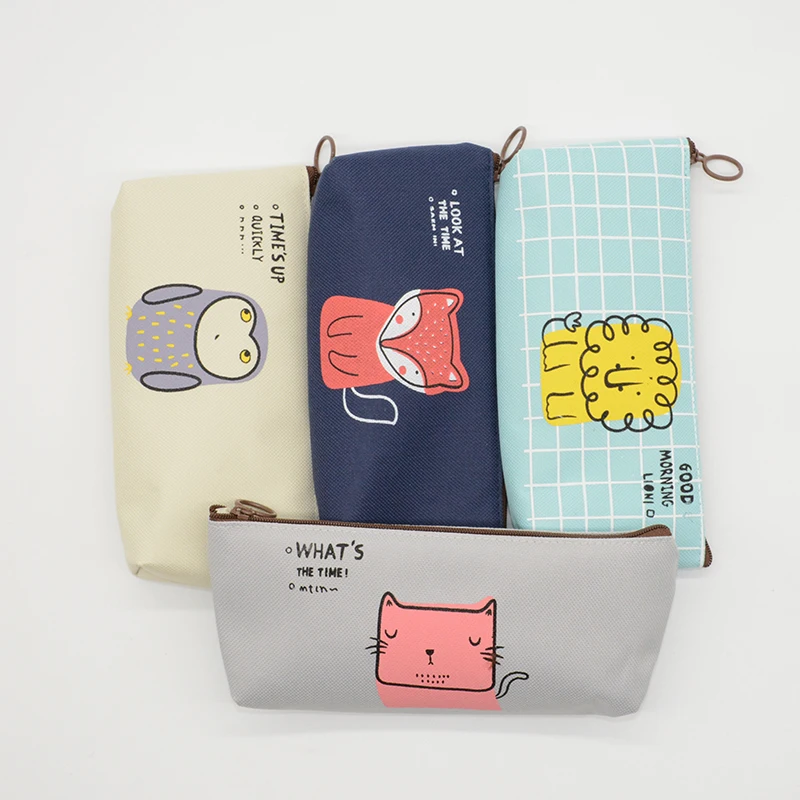 Чехол для карандашей в виде животных Astuccio Scuola School Kawaii Trousse Scolaire Stylo Kalem Kutusu Cute Estojo De Lapis Pennen Etui
