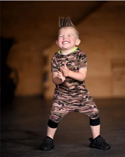 New Kids Boy Camo Clothes Set Summer Baby Girl Hooded Short Sleeve Long Harem Pant Children Fashion 2Pcs Outfits |