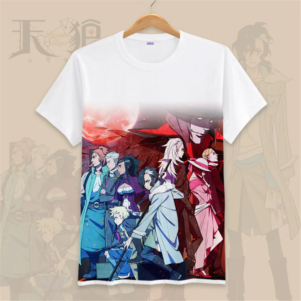 Футболки с короткими рукавами Sirius the Jaeger рубашки для косплея Аниме Манга Shiriusu za Yega